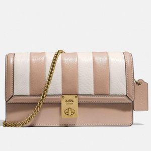 New) Colorblock quilting Clutch